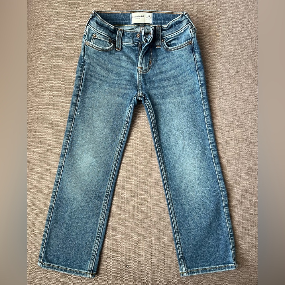Abercrombie Kids, Boys Straight Jeans, Size 5/6
